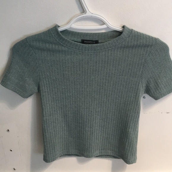 Mint shirt from forever 21 - Picture 1 of 3